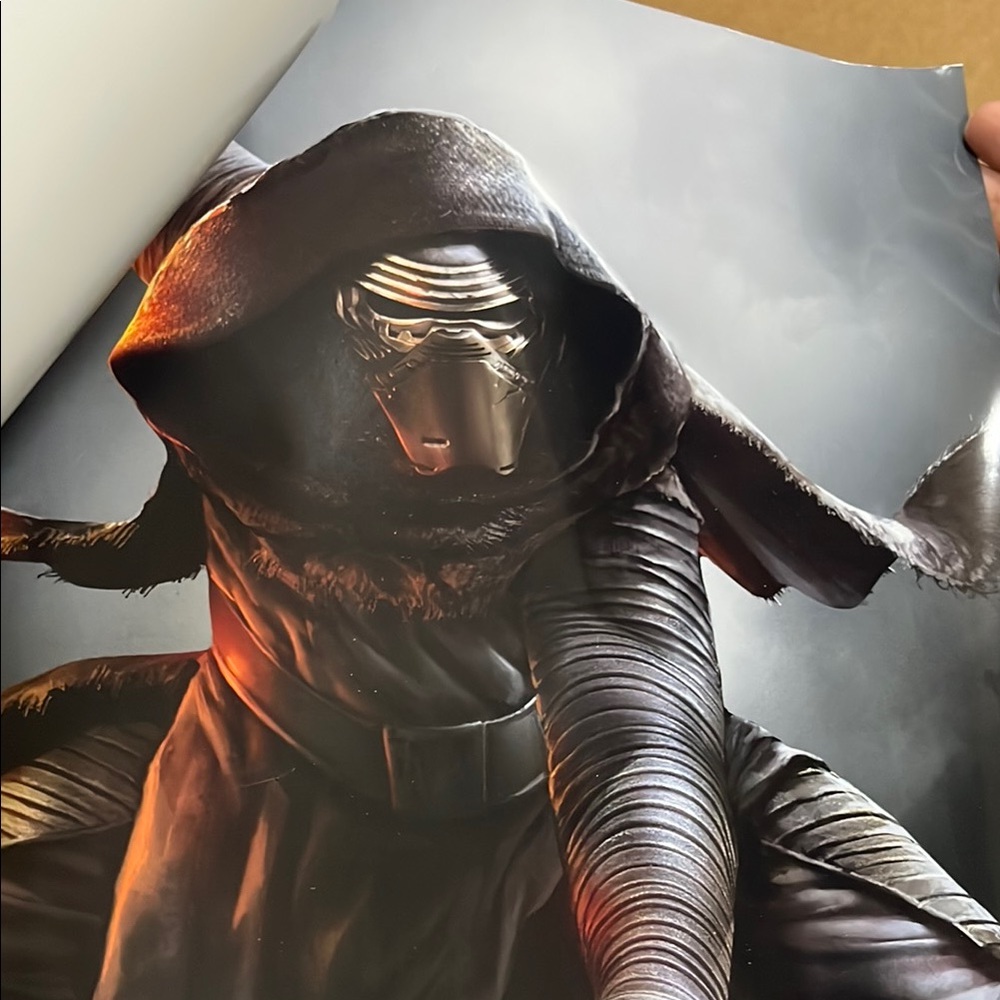 Star Wars Kylo Ren Poster Limited ToysRUS post er LAST vintage retro semigloss